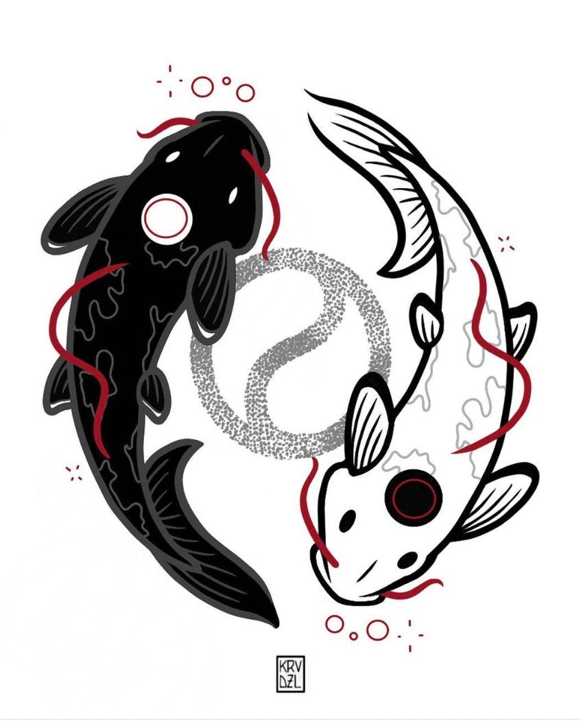 YING.YANG.KOI.FISH